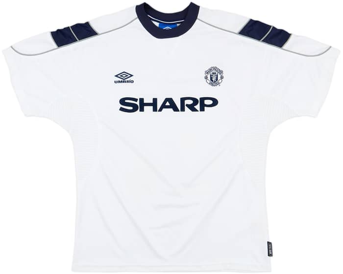 1999-00 Manchester United Third Shirt Beckham #7 - 8/10 - (L)