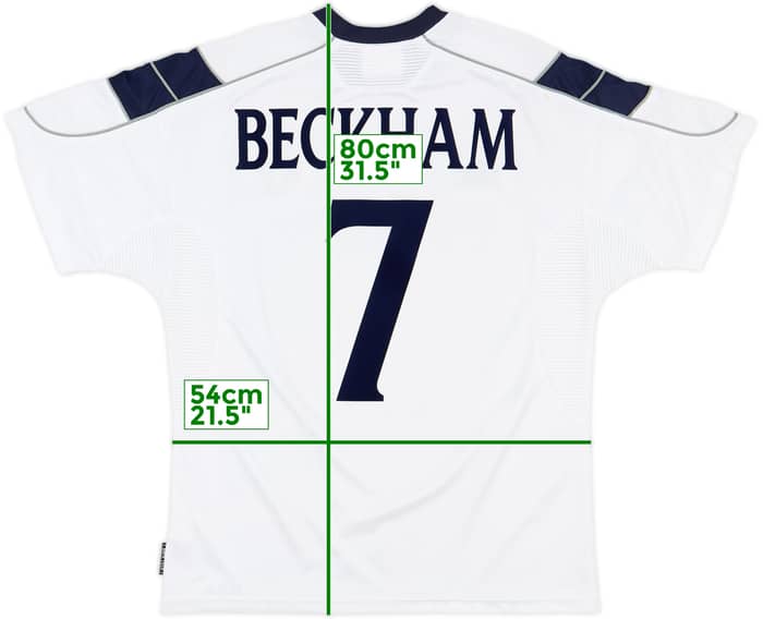 1999-00 Manchester United Third Shirt Beckham #7 - 8/10 - (L)