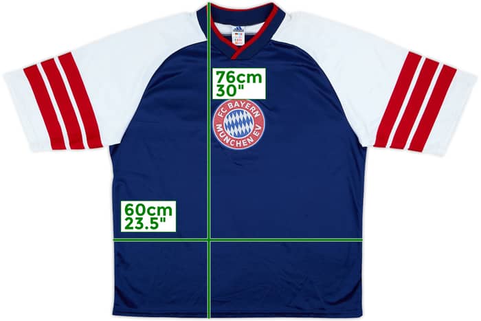 1998-99 Bayern Munich adidas Training Shirt - 5/10 - (XL)