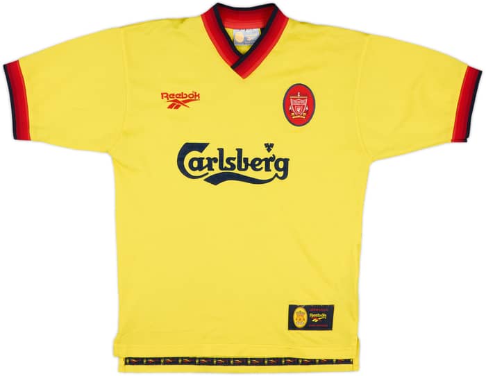 1997-99 Liverpool Away Shirt Redknapp #11 - 7/10 - (S)
