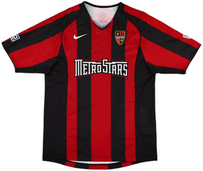 2005 NY/NJ Metrostars Home Shirt Djorkaeff #10 - 7/10 - (S)