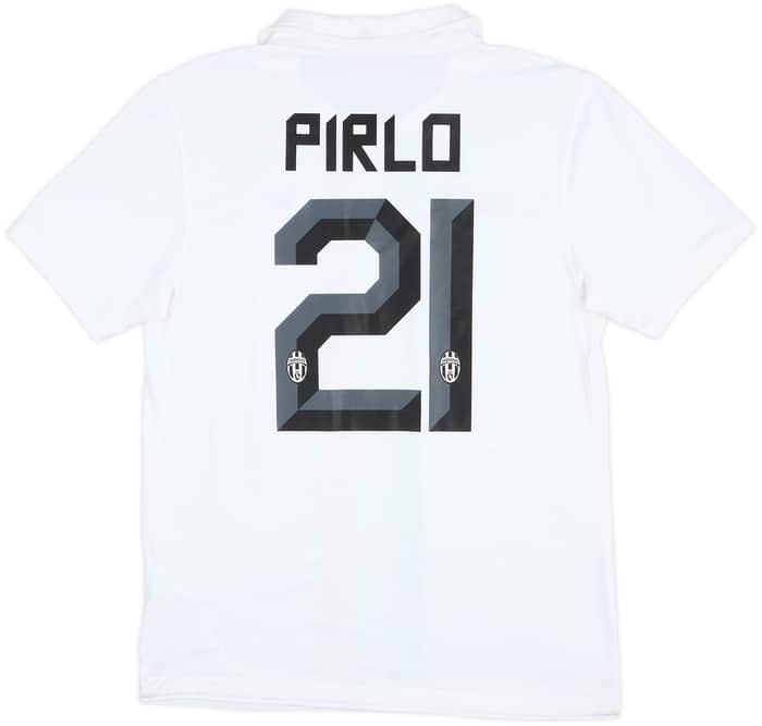 2010-12 Juventus Away Shirt Pirlo #21 - 8/10 - (M)