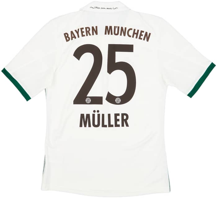 2013-14 Bayern Munich Away Shirt Muller #25 (S)