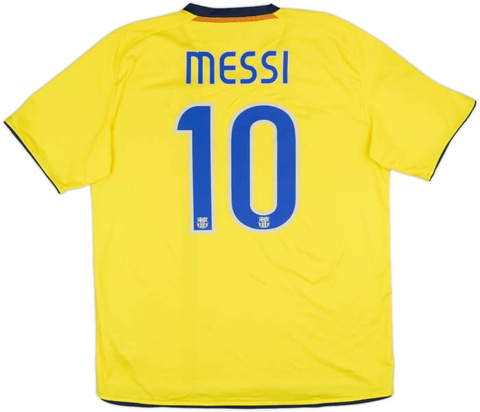 2008-10 Barcelona Away Shirt Messi #10 - 6/10 - (L)