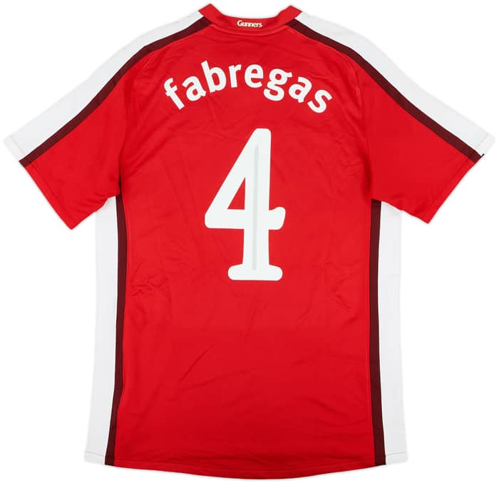 2008-10 Arsenal Home Shirt Fabregas #4 - 9/10 - (M)