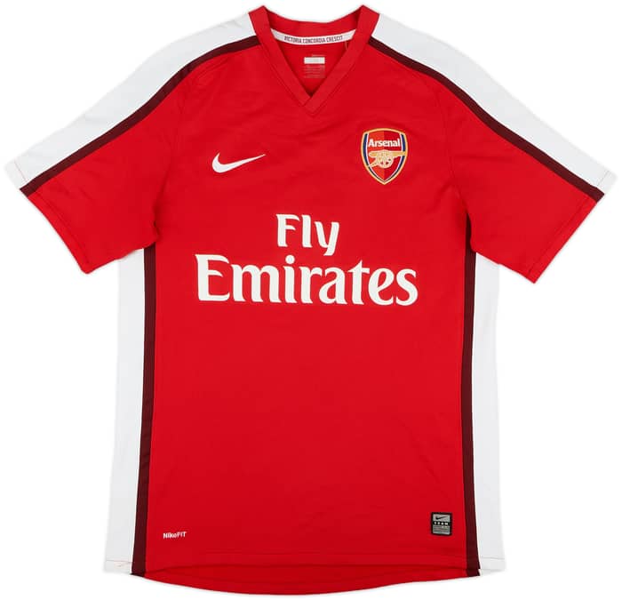 2008-10 Arsenal Home Shirt Fabregas #4 - 9/10 - (M)