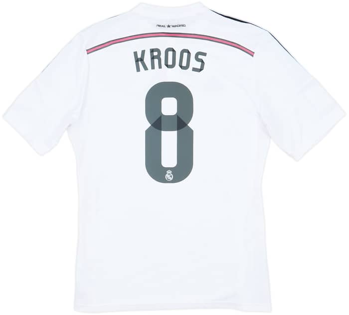 2014-15 Real Madrid Home Shirt Kroos #8 - 7/10 - (M)