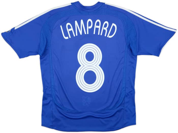 2006-08 Chelsea Home Shirt Lampard #8 - 7/10 - (L.Boys)