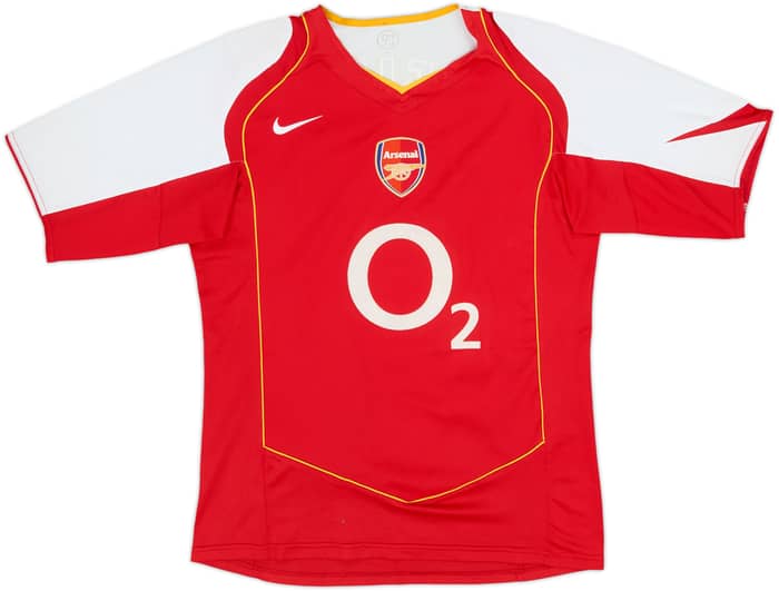 2004-05 Arsenal Home Shirt Vieira #4 - 8/10 - (L)