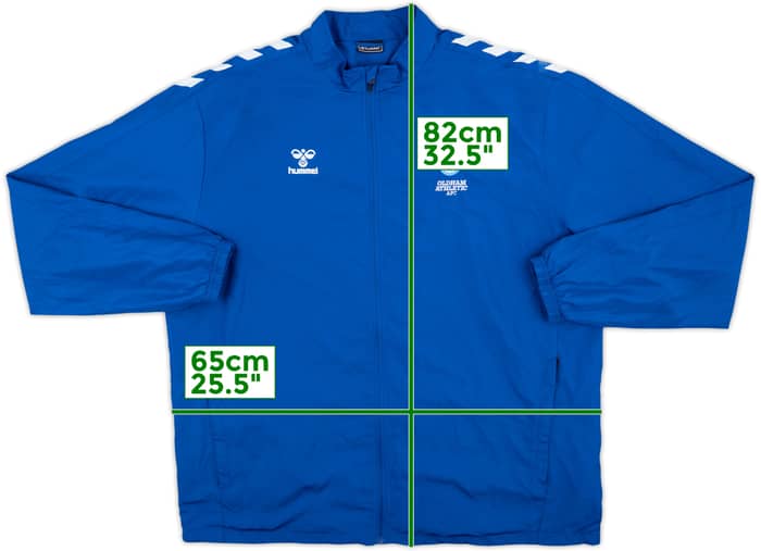 2019-20 Oldham Hummel Track Jacket - 10/10 - (3XL)