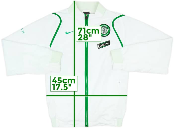 2006-07 Celtic Nike Track Jacket - 6/10 - (S)