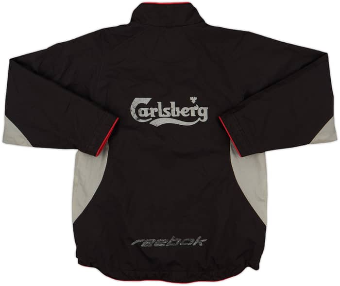 2002-03 Liverpool Reebok 1/4 Zip Drill Top - 7/10 - (S.Boys)