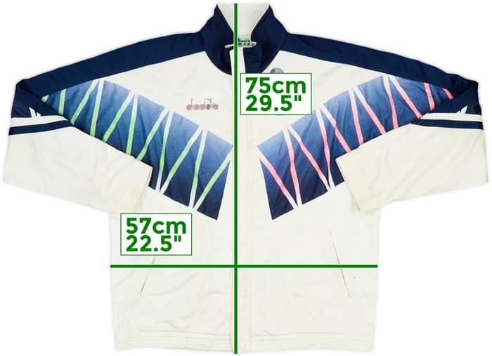 1994 Italy Diadora Track Jacket - 4/10 - (M)
