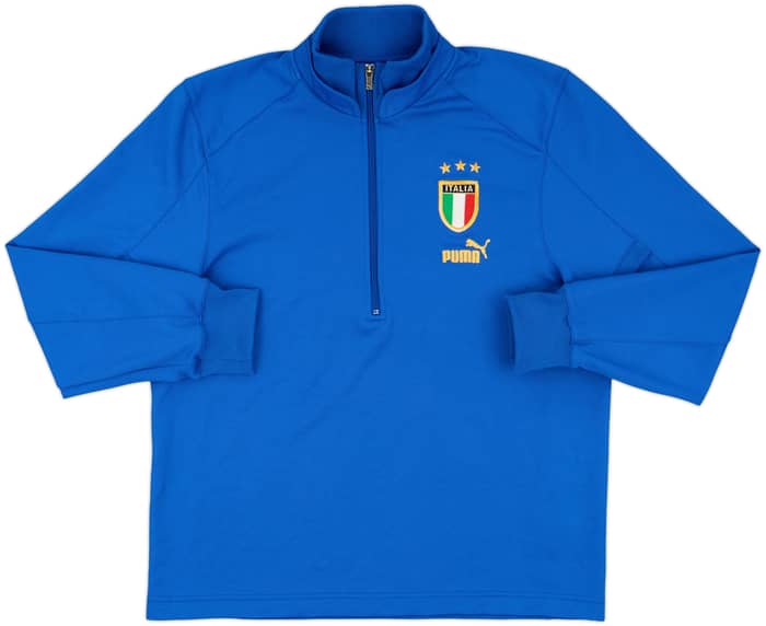 2003-04 Italy Puma 1/4 Zip Drill Top - 8/10 - (L)