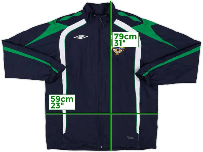 2007-09 Northern Ireland Umbro Rain Jacket - 6/10 - (L)