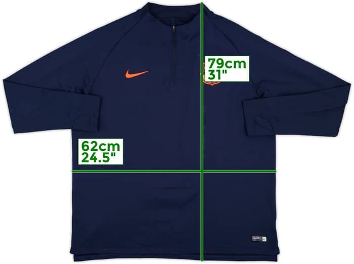 2018-19 Barcelona Nike Track Jacket - 8/10 - (XXL)