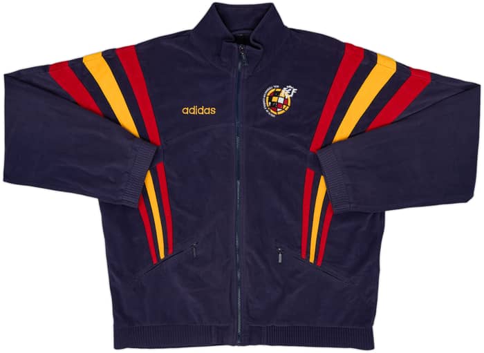 1996-98 Spain adidas Track Jacket - 8/10 - (XL)