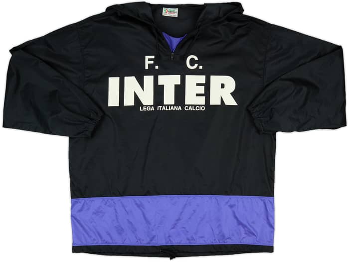 1993-95 Inter Milan Basic 1/4 Zip Drill Top - 7/10 - (L)