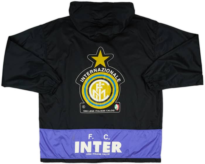 1993-95 Inter Milan Basic 1/4 Zip Drill Top - 7/10 - (L)