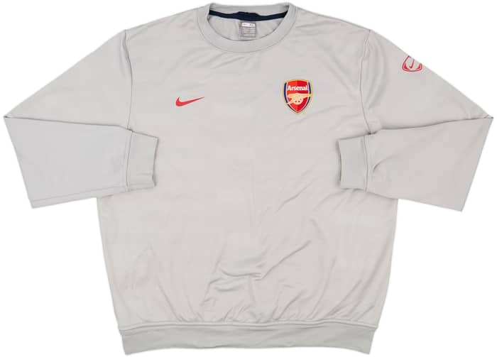 2009-10 Arsenal Nike Sweat Top - 8/10 - (XL)