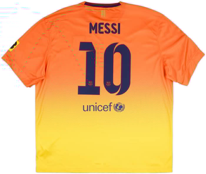 2012-13 Barcelona Away Shirt Messi #10 (XXL)