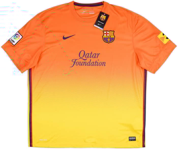 2012-13 Barcelona Away Shirt Messi #10 (XXL)