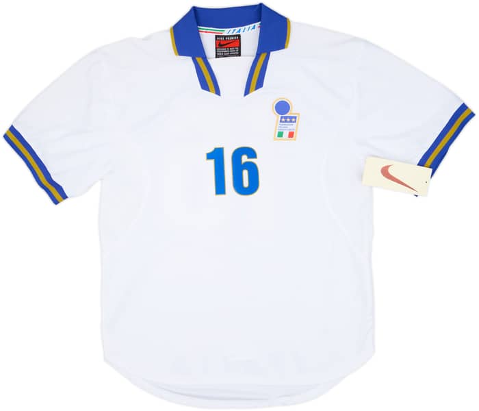 1996-97 Italy Player Issue Away Shirt #16 (L)