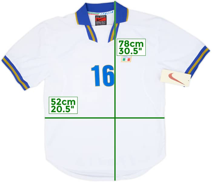 1996-97 Italy Player Issue Away Shirt #16 (L)