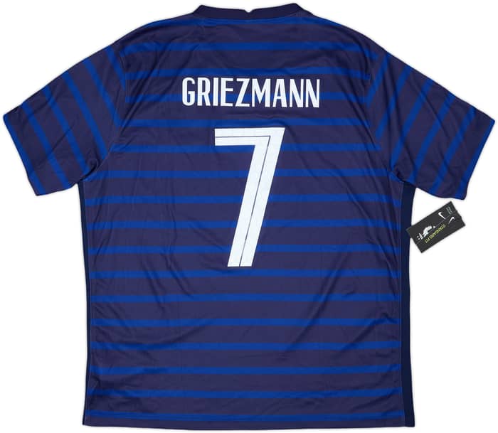 2020-21 France Home Shirt Griezmann #7 (XL)