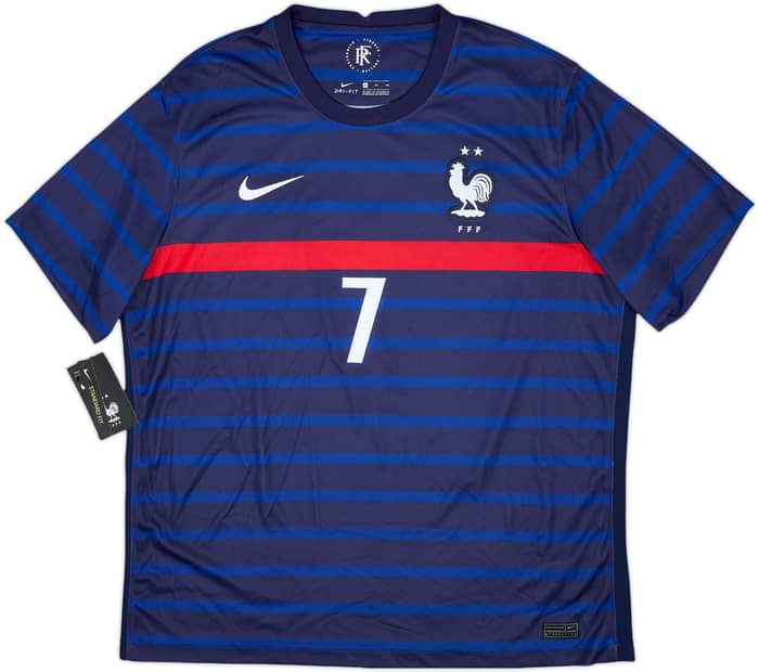 2020-21 France Home Shirt Griezmann #7 (XL)