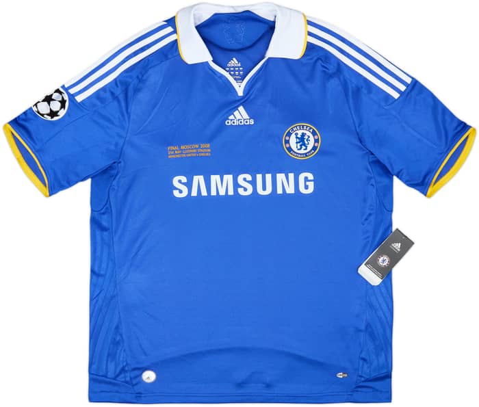 2008-09 Chelsea Champions League Final Home Shirt Drogba #11 (L)