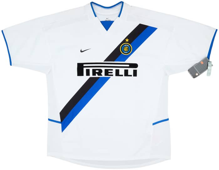 2002-03 Inter Milan Away Shirt Zanetti #4 (XL)