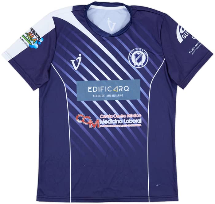 2010s San Martin de Burzaco Home Shirt #9 - 5/10 - (M)