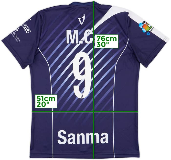 2010s San Martin de Burzaco Home Shirt #9 - 5/10 - (M)