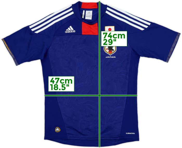 2010-12 Japan Basic Home Shirt - 8/10 - (S)