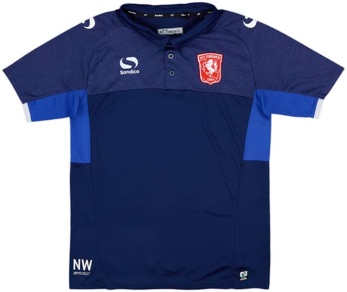2017-18 FC Twente Staff Issue Sondico Polo Shirt NW - 8/10 - (S)