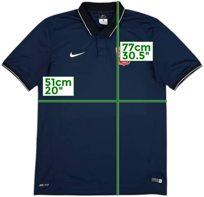 2015-16 FC Twente Nike Polo Shirt - 9/10 - (M)