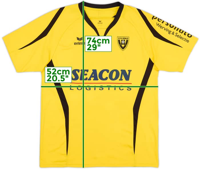2009-10 VVV Venlo Home Shirt - 9/10 - (M)