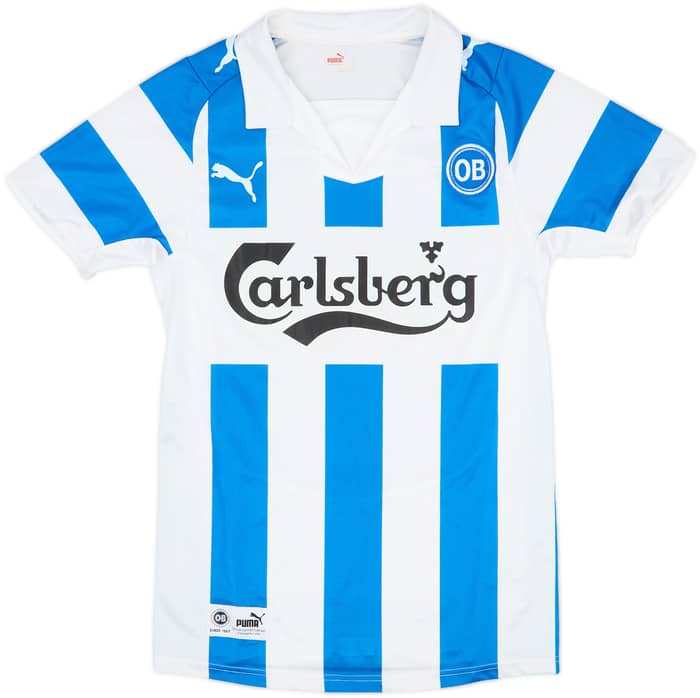 2008-09 OB Odense Home Shirt - 8/10 - (S)