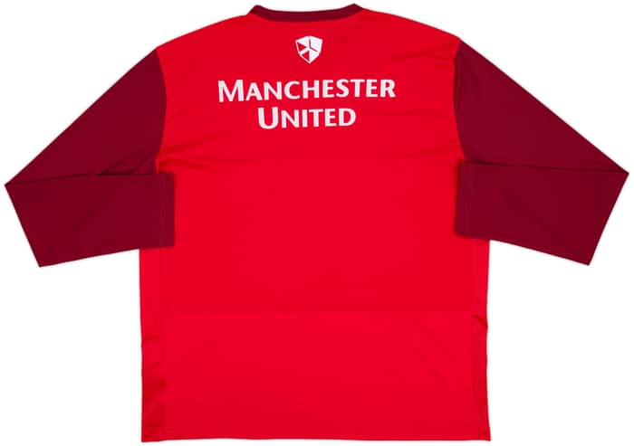 2011-12 Manchester United Nike Training L/S Shirt - 8/10 - (XXL)