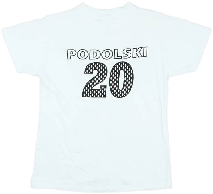 2006 Germany adidas Tee Podolski #20 - 10/10 - (L.Boys)