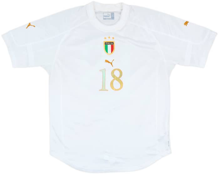 2004-06 Italy Away Shirt #18 - 5/10 - (XL)