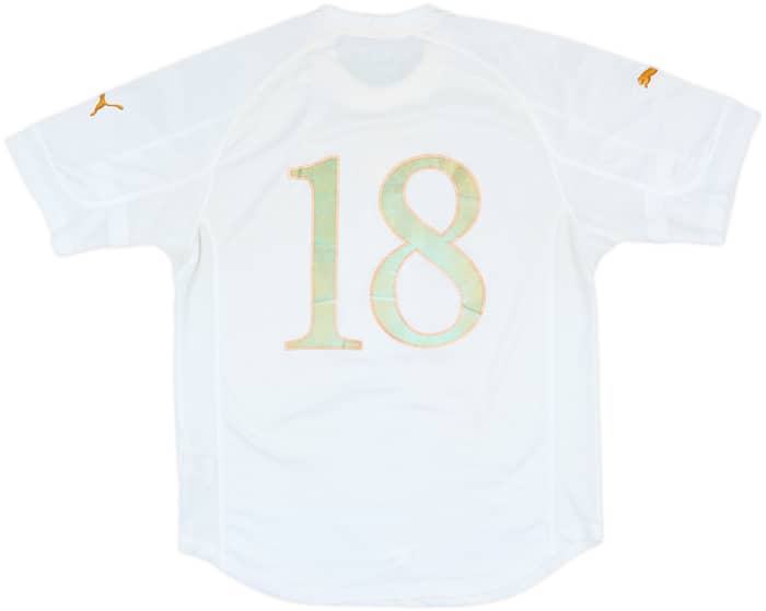 2004-06 Italy Away Shirt #18 - 5/10 - (XL)