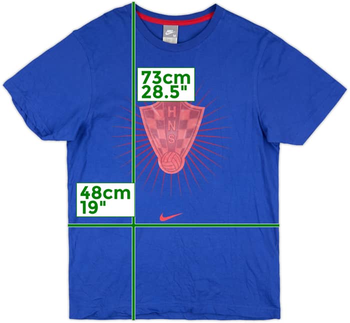 2008-09 Croatia Nike Graphic Tee - 10/10 - (M)