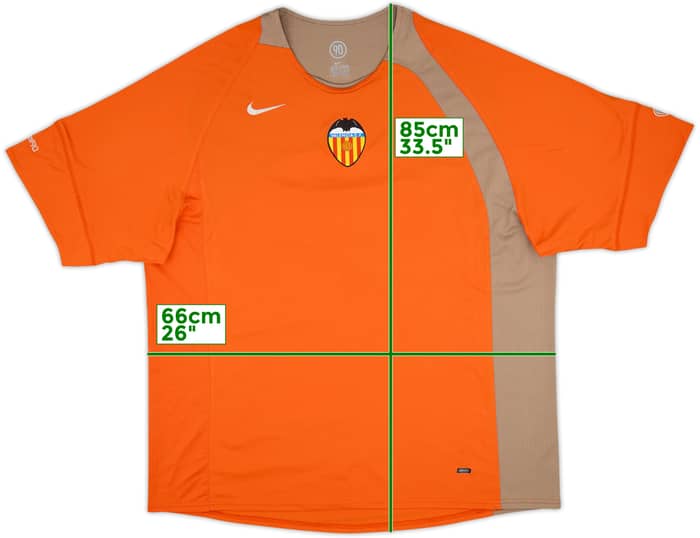 2004-05 Valencia Nike Training Shirt - 9/10 - (XXL)