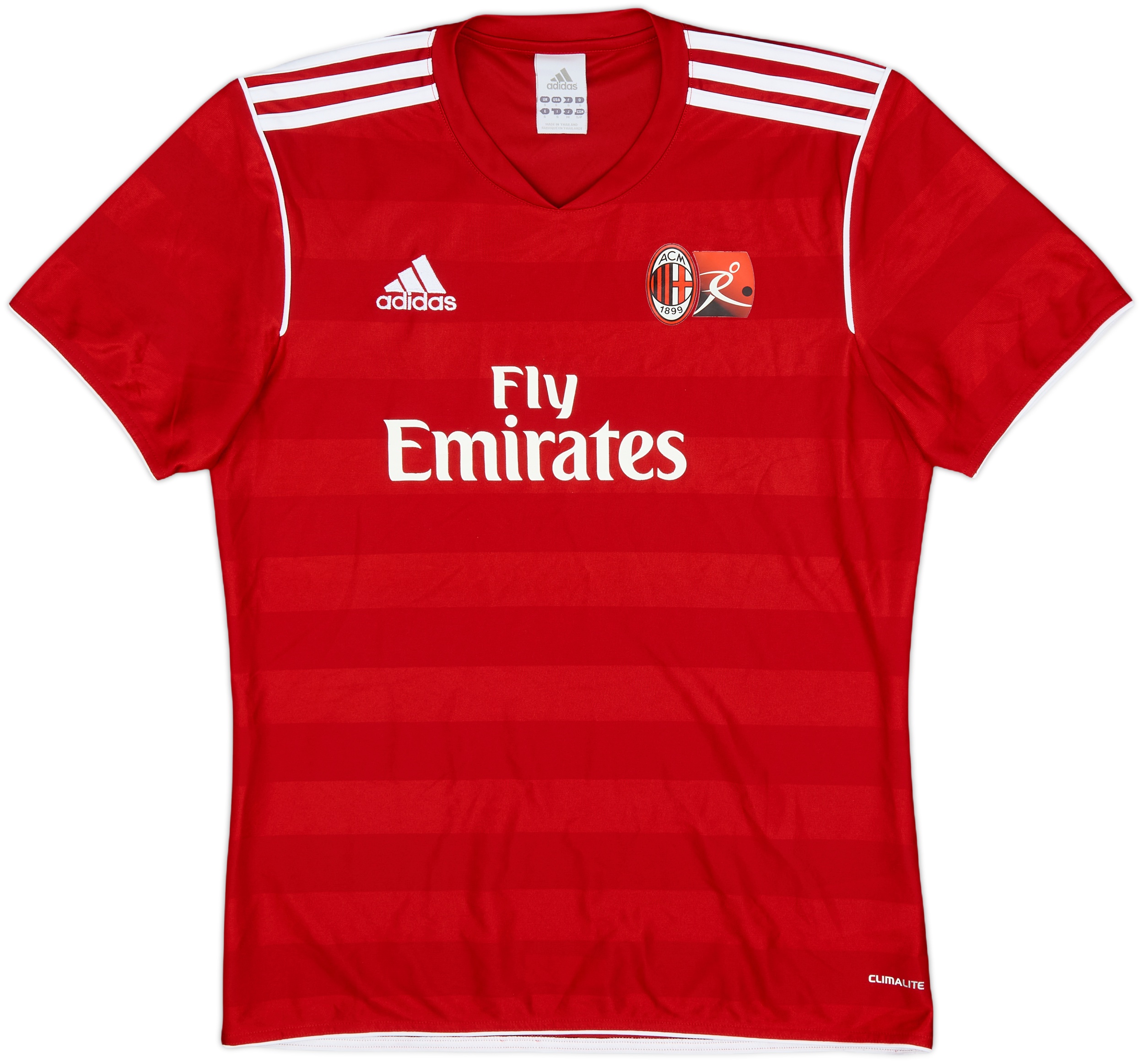 2011-12 AC Milan adidas Youth Camp Training Shirt - 7/10 - (S)
