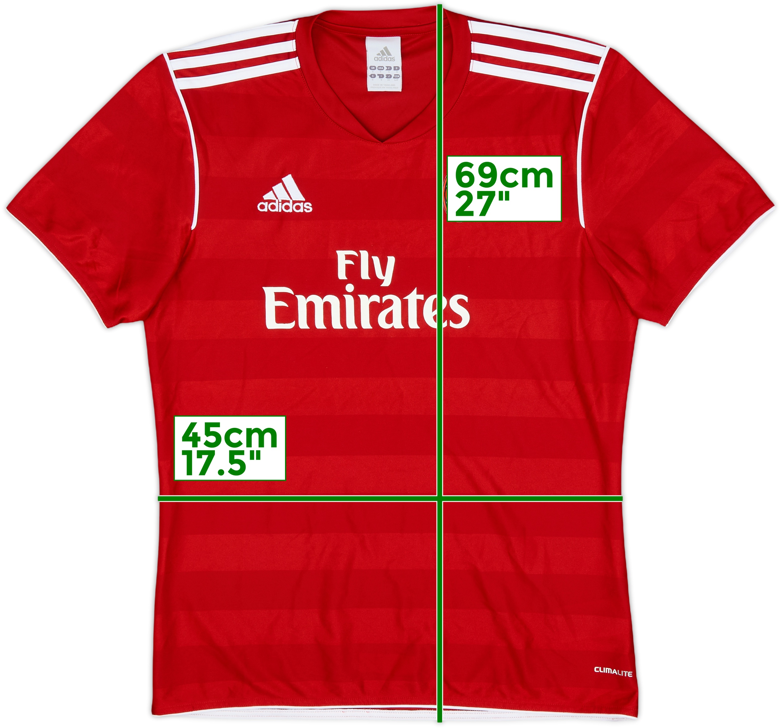 2011-12 AC Milan adidas Youth Camp Training Shirt - 7/10 - (S)