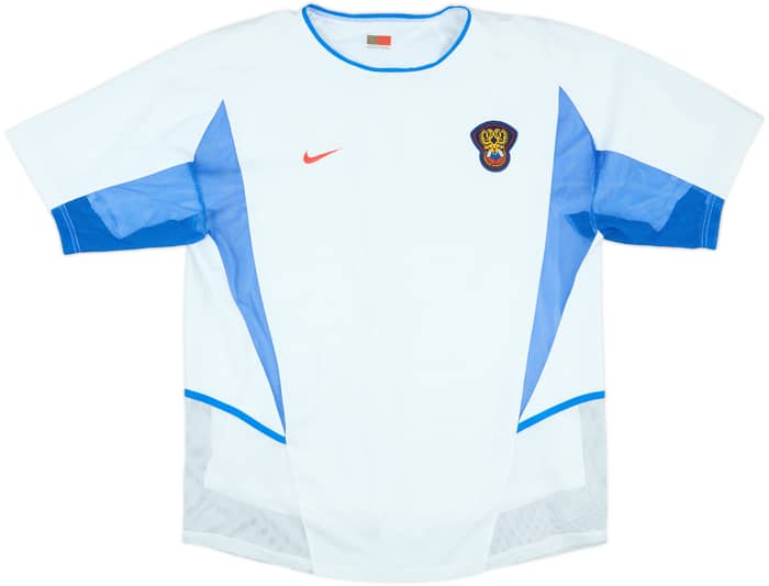 2002-04 Russia Player Issue Home Shirt #19 - 8/10 - (L)
