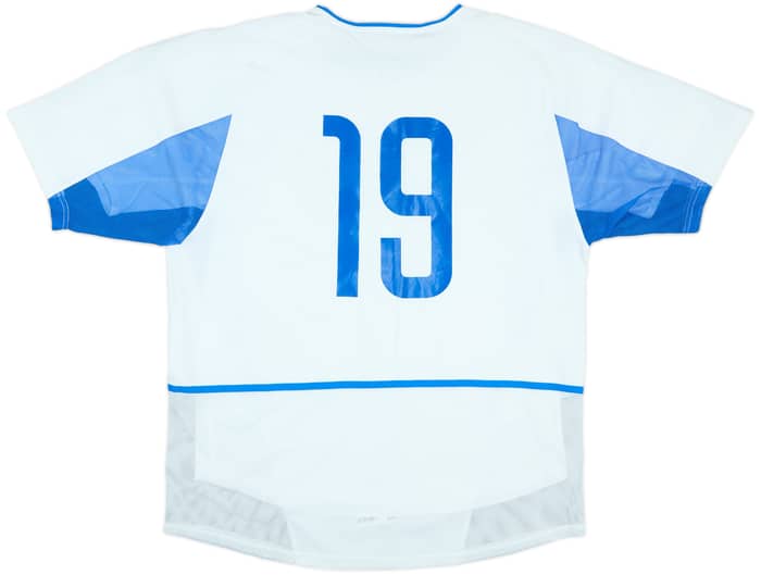 2002-04 Russia Player Issue Home Shirt #19 - 8/10 - (L)