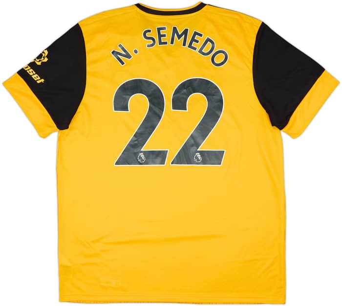 2020-21 Wolves Home Shirt N. Semedo #22 (XL)